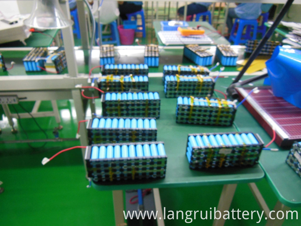 18650 Cell Lithium 36V 9ah Li-ion Battery Pack for E-Bike